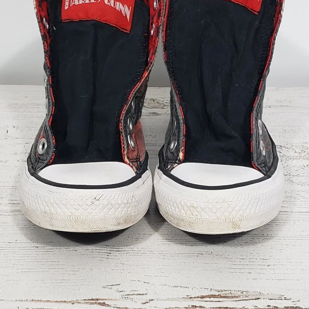 Converse All Star  Harley Quinn  High Top Sneakers  Women's 6   Men's 4